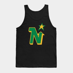 Classic Minnesota North Stars Hockey Tank Top